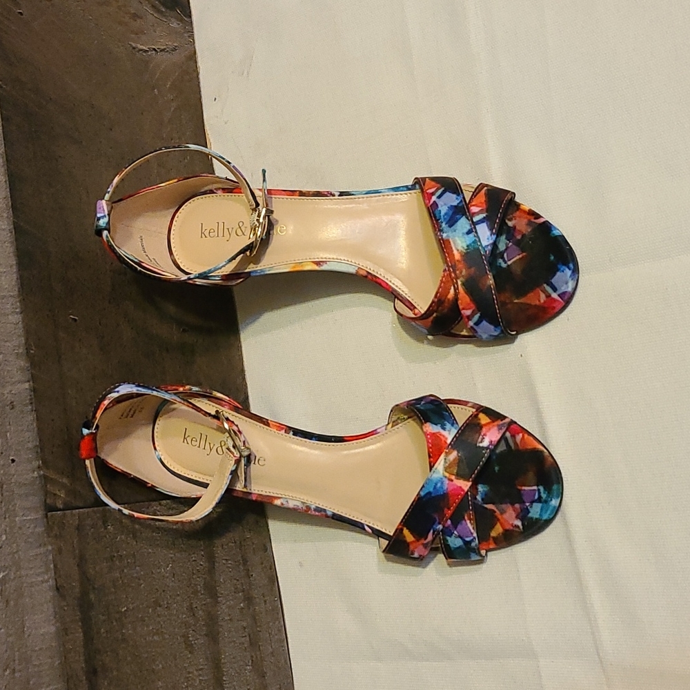 Kelly and Katie multicolored Heels